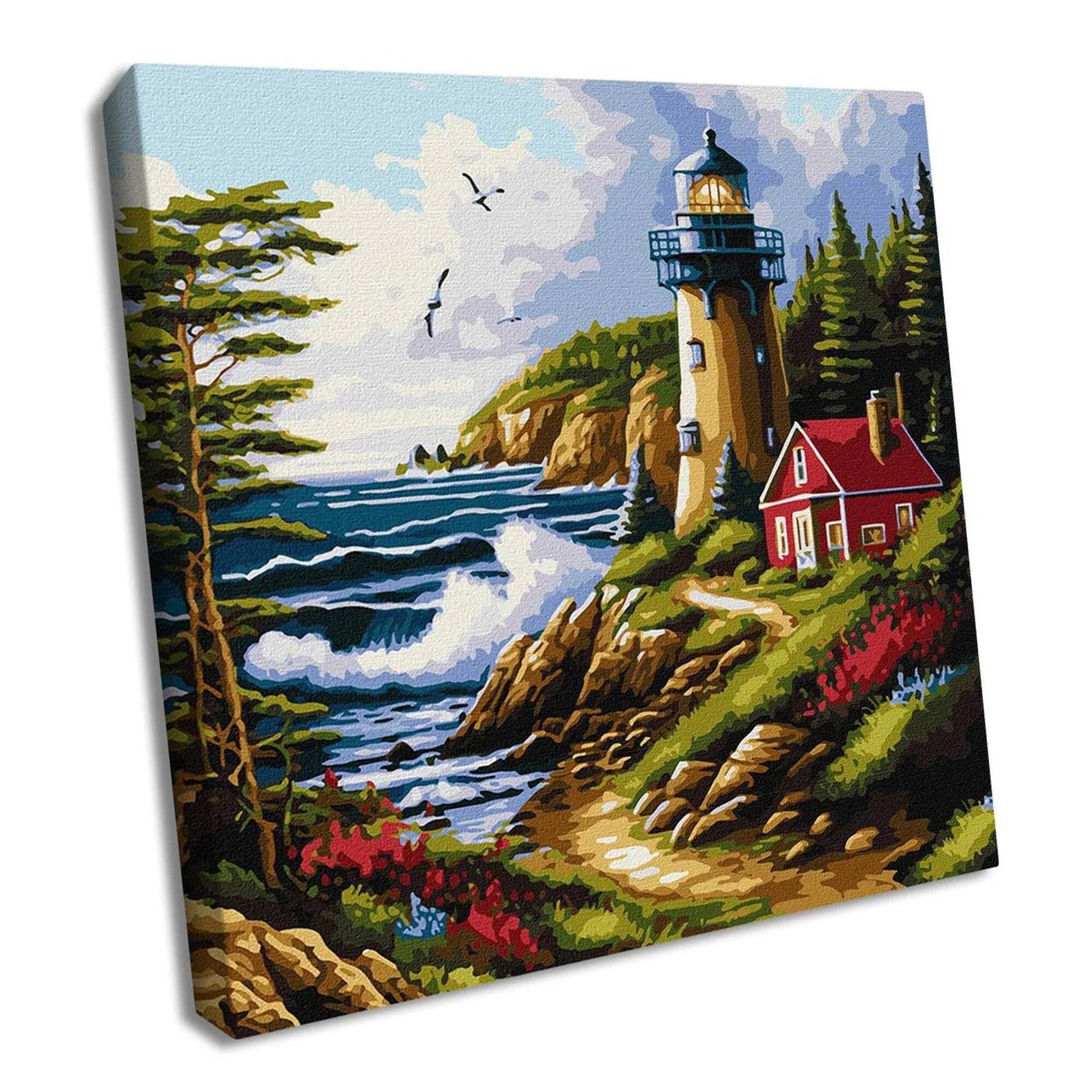 Ideyka Sea Breeze Painting by Numbers Kit